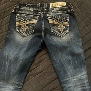 RockRevival size 27 skinny blue